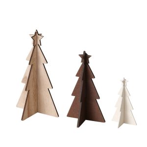 Ozdobne choinki ze sklejki KARL, 12-25 cm, 3 szt. 314799 Ozdobne choinki ze sklejki KARL, 12-25 cm, 3 szt. 314799