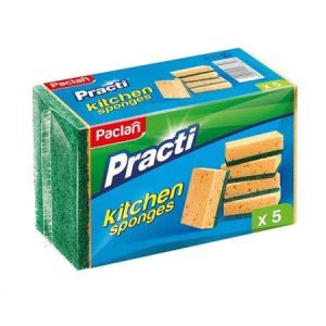 Pacla Practi gąbki do naczyń 5 szt. 77819 Pacla Practi gąbki do naczyń 5 szt. 77819