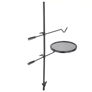 Palenisko grill ruszt ogniskowy ogrodowy wiszący okrągły przenośny+torba 859750
