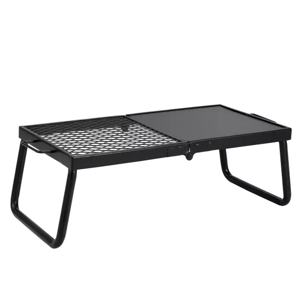 Palenisko grill ruszt ogniskowy turystyczny składany przenośny+torba 57 cm 859748