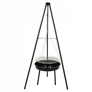 Palenisko ogrodowe 2w1 grill węglowy ruszt BBQ 1000 759114
