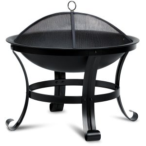 Palenisko ogrodowe z pokrywą uchwytami na ognisko grill 60cm Berdsen 566313