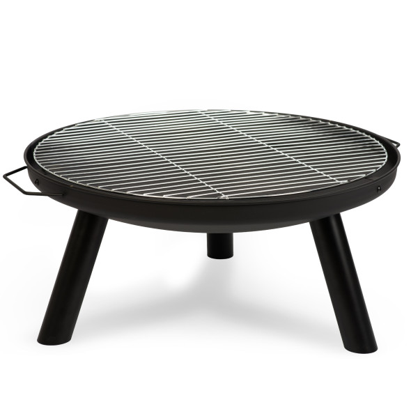 Palenisko ogrodowe z rusztem uchwytami na ognisko grill 60cm Berdsen 566316