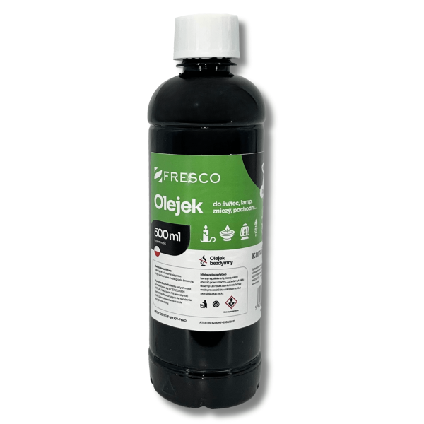 Paliwo olej do lamp, pochodni, świec i zniczy jabłko 0.5l 939945
