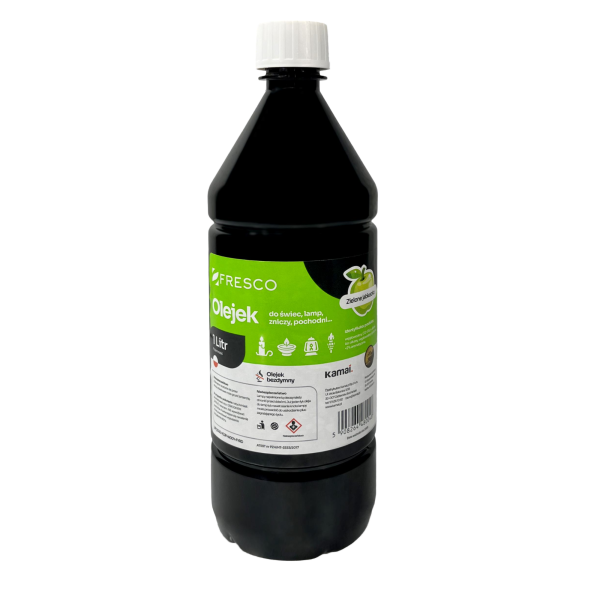 Paliwo olej do lamp, pochodni, świec i zniczy jabłko 1l 939943