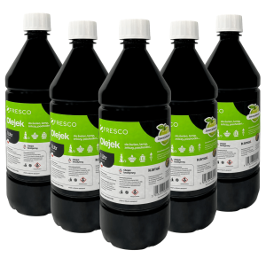 Paliwo olej do lamp, pochodni, świec i zniczy jabłko 1l zestaw 5 sztuk 939947