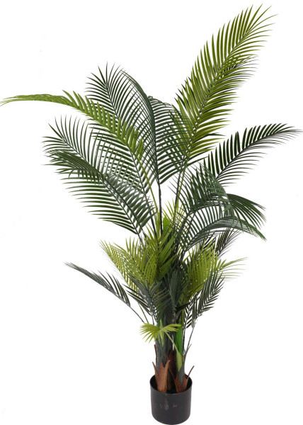 Palma sztuczna w donicy 160 cm wysoka dekoracyjna 1042971