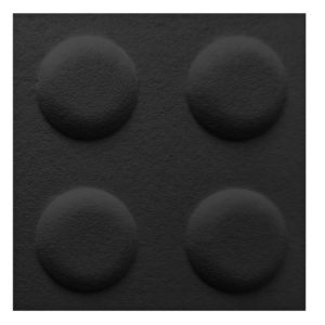 Panel filcowy klocek 30 x 30 czarny 687471 Panel filcowy klocek 30 x 30 czarny 687471