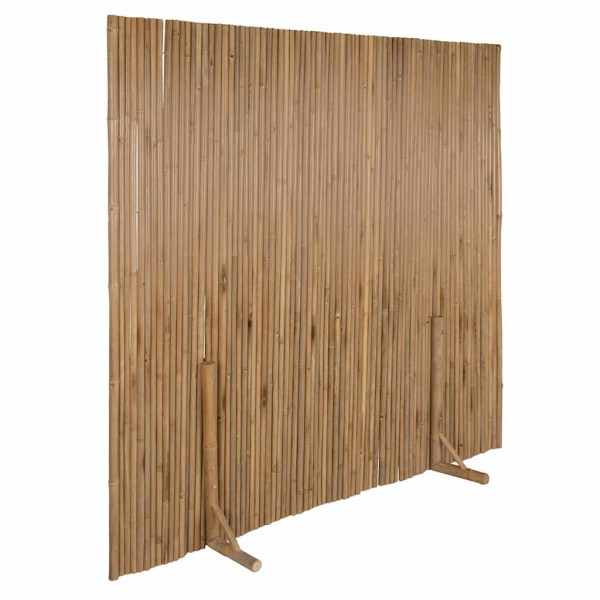 Panel Ogrodzeniowy Ogrodzenie Płot Bambus 180x170 cm Brązowy 880495