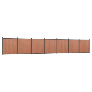 Panel Ogrodzeniowy Ogrodzenie Płot WPC 1218×186 cm Brązowy 874403 Panel Ogrodzeniowy Ogrodzenie Płot WPC 1218×186 cm Brązowy 874403