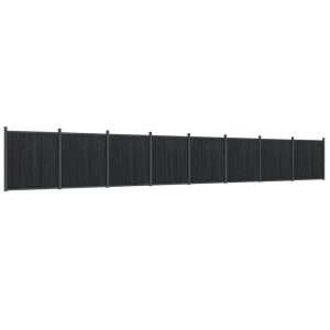 Panel Ogrodzeniowy Ogrodzenie Płot WPC 1391×186 cm Szary 874425 Panel Ogrodzeniowy Ogrodzenie Płot WPC 1391×186 cm Szary 874425