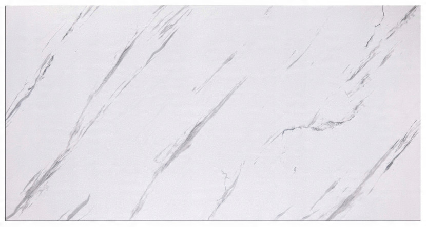 Panel Ścienny Marmur Biały Jak Carrara Kasetony 100X50Cm 0,5M2 - 7214Xl 713654