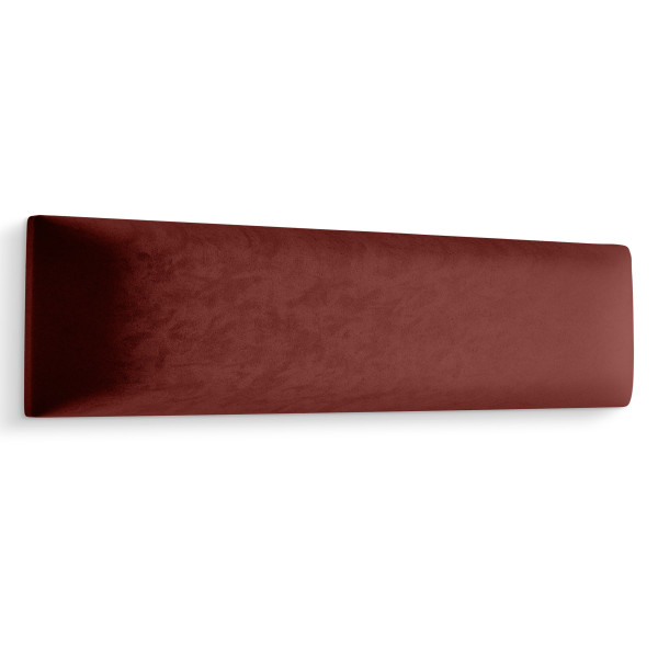 Panel Tapicerowany Bordowy 100x20cm 175171