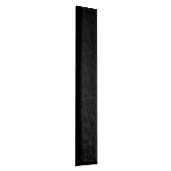 Panel Tapicerowany Czarny 100x20cm 131992