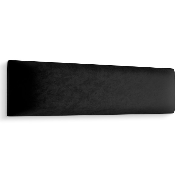 Panel Tapicerowany Czarny 60x20cm 140921