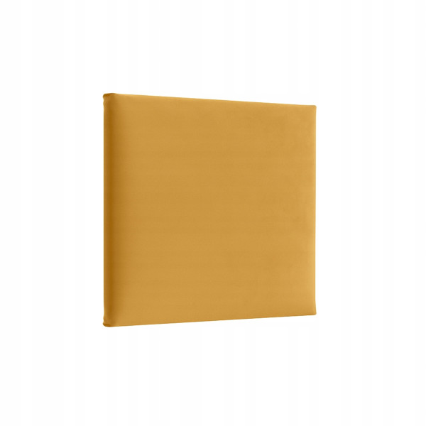Panel Tapicerowany Kwadrat Komvortowy 40X40 Cm Żółte Smart Velvet Na Ścianę 925365