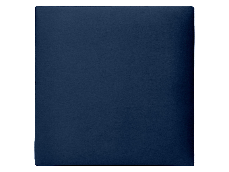 Panel tapicerowany kwadratowy 30x30 cm niebieski 45657