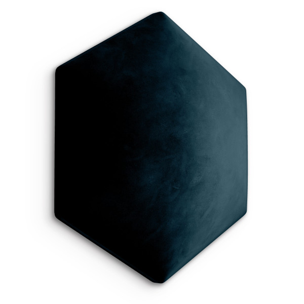 Panel Tapicerowany Plaster Miodu Heksagon Granatowy 26x30cm 180733