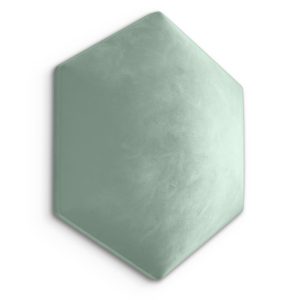 Panel Tapicerowany Plaster Miodu Heksagon Miętowy 35x40cm 180736 Panel Tapicerowany Plaster Miodu Heksagon Miętowy 35x40cm 180736