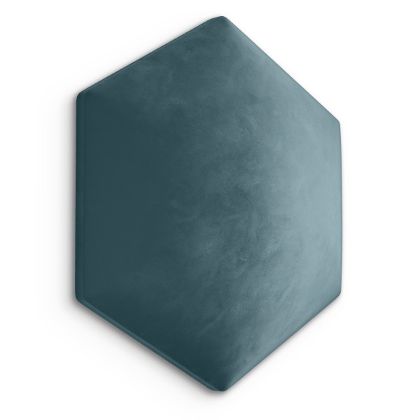 Panel Tapicerowany Plaster Miodu Heksagon Morski 35x40cm 180727