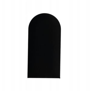 Panel Tapicerowany Płotek Komvortowy 60X20 Cm Czarny Smart Velvet Ścienny 944967