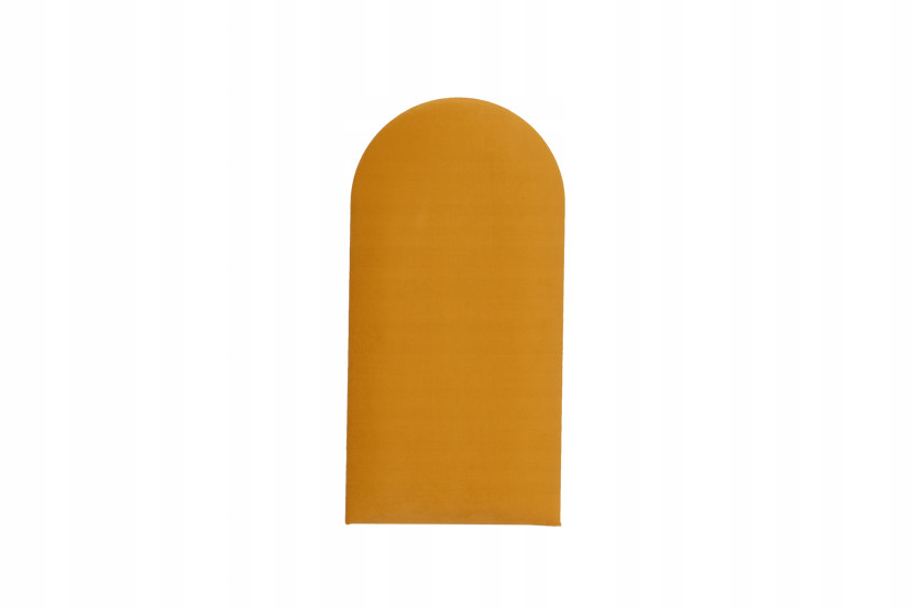 Panel Tapicerowany Płotek Komvortowy 60X20 Cm Żółte Smart Velvet Ścienny 944969