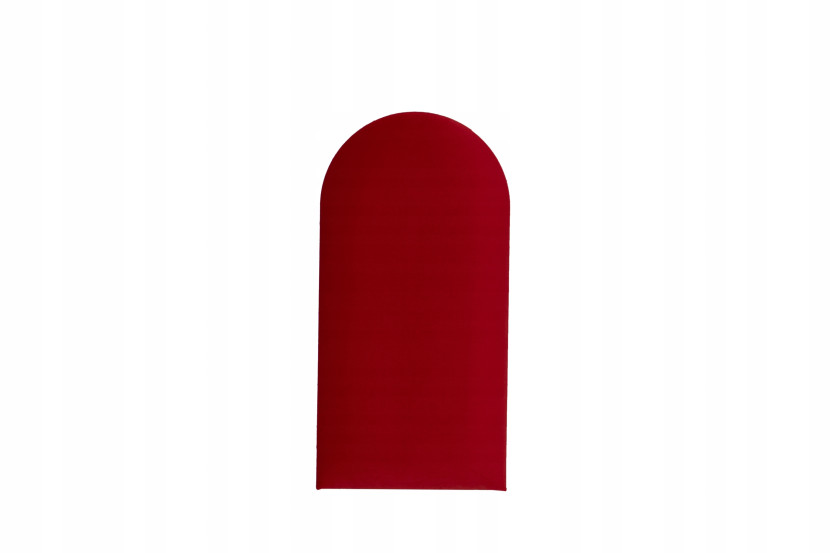 Panel Tapicerowany Płotek Komvortowy 60X30 Cm Czerwony Smart Velvet Ścienny 945019