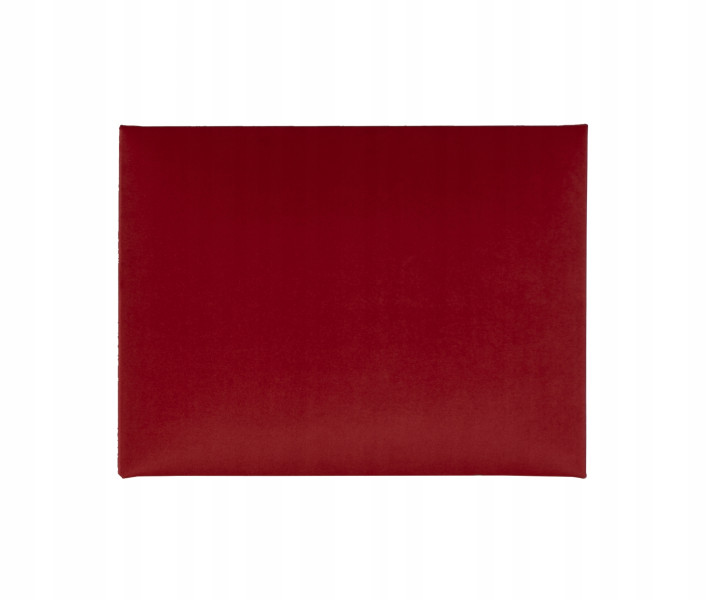 Panel Tapicerowany Prostokąt Komvortowy 30X40 Cm Czerwony Smart Velvet 925379