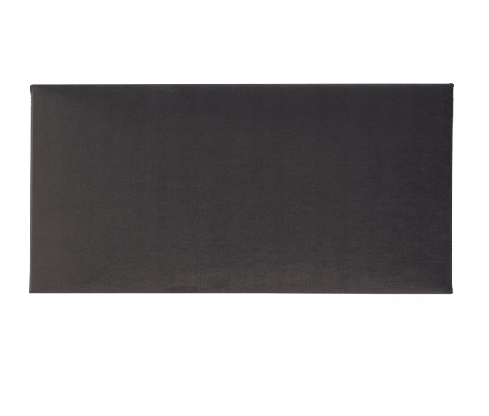 Panel Tapicerowany Prostokąt Komvortowy 30X60 Cm Szary Ciemny Smart Velvet 925363