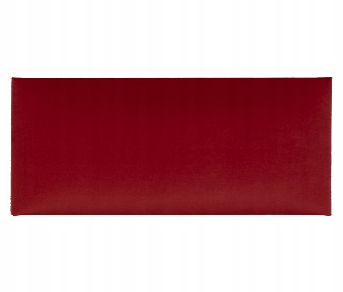 Panel Tapicerowany Prostokąt Komvortowy 30X70 Cm Czerwony Smart Velvet 925338