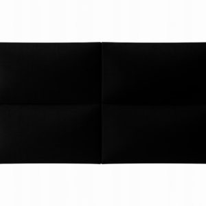 Panel Tapicerowany Prostokąt Komvortowy 60X40 Cm Czarny Smart Velvet 925385 Panel Tapicerowany Prostokąt Komvortowy 60X40 Cm Czarny Smart Velvet 925385