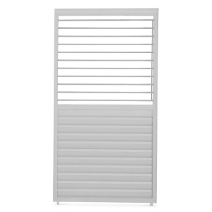 Panel żaluzjowy 123,5 cm Regulowany Osłona do Pergoli PREMIUM 4m 878678