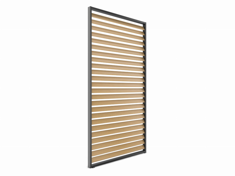 Panel żaluzjowy do pergoli 3m aluminiowy w kolorze drzewna 1037244