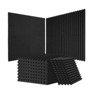 Panele akustyczne 80 szt. 30x30x2,5 cm pianka studio ściana sufit 807143 Panele akustyczne 80 szt. 30x30x2,5 cm pianka studio ściana sufit 807143