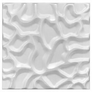 Panele Kasetony Ścienne Sufitowe 3D Demoracyjne 50X50Cm Białe Lake 713561 Panele Kasetony Ścienne Sufitowe 3D Demoracyjne 50X50Cm Białe Lake 713561