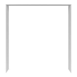 Panele okalające kuchnię Milino 210 cm biały alpejski 738436 Panele okalające kuchnię Milino 210 cm biały alpejski 738436