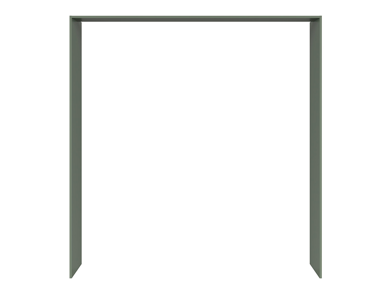 Panele okalające kuchnię Milino 210 cm zielone 738439