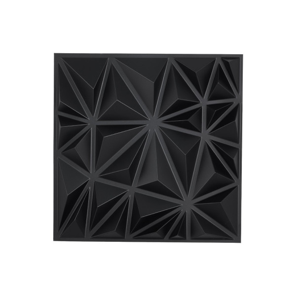 Panele Ścienne 3D - Czarne Diamenty 2.97 m² 807141