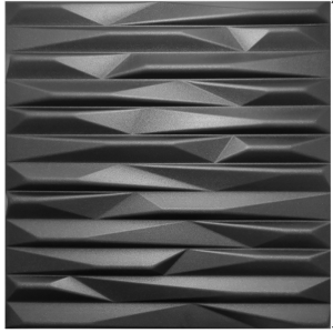Panele Ścienne 3D Czarne Kasetony Sufitowe Dekoracyjne Amber 0,25M2 738252 Panele Ścienne 3D Czarne Kasetony Sufitowe Dekoracyjne Amber 0,25M2 738252