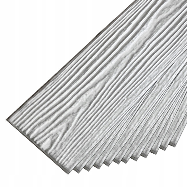 Panele Ścienne 3D Kasetony Sufitowe Deska P4-08 Srebrna 100X,16,7 - 2M2 752761