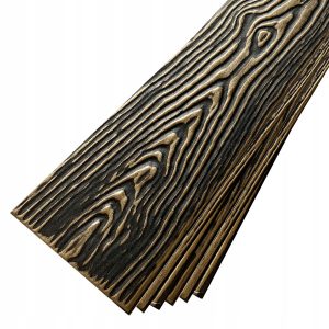 Panele Ścienne 3D Kasetony Sufitowe Złote Czarne Drewno Deska P4-Cz-Zł 1M2 753828 Panele Ścienne 3D Kasetony Sufitowe Złote Czarne Drewno Deska P4-Cz-Zł 1M2 753828