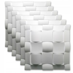 Panele Ścienne 3D Styropianowe 60Cm Rubik 6 Szt. 713575 Panele Ścienne 3D Styropianowe 60Cm Rubik 6 Szt. 713575