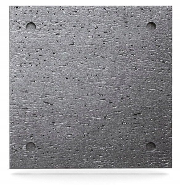 Panele Ścienne Beton Architektoniczny Tynk Dekoracyjny 60X60 Szare 0,36M2 713634