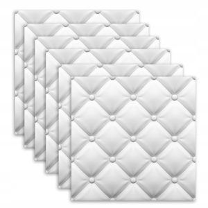 Panele Ścienne Poduszki 3D 60X60 6Szt.=2,16M2 713558 Panele Ścienne Poduszki 3D 60X60 6Szt.=2,16M2 713558