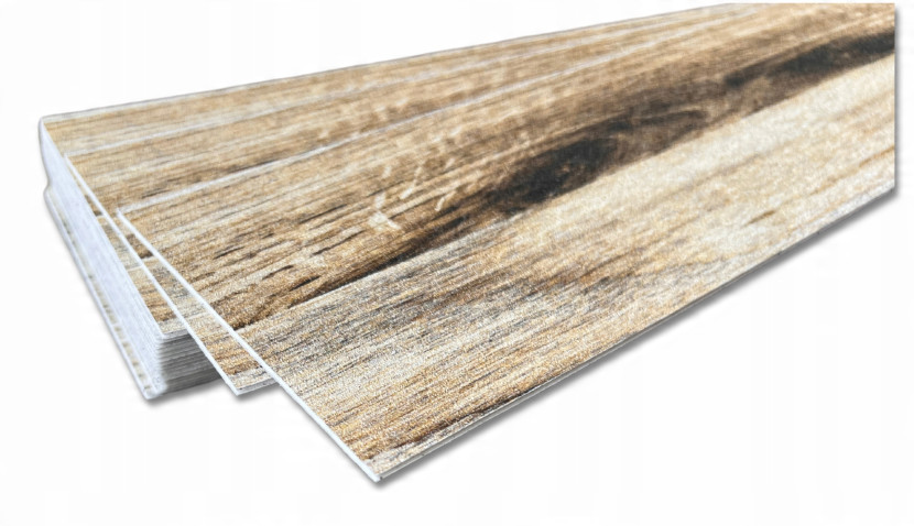 Panele Ścienne Samoprzylepne Dekoracyjne Deska Drewno 10X60Cm M44 - 1,20M2 721369