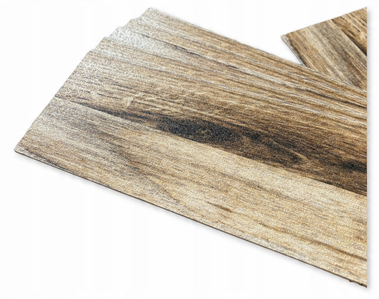 Panele Ścienne Samoprzylepne Deska Dekoracyjne Drewno 10X60Cm M44 - 1Szt 713598