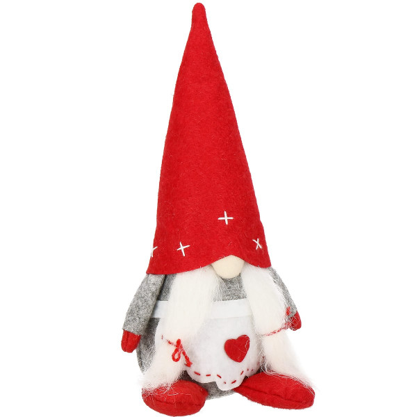 Pani skrzat 27 cm krasnal świąteczny, gnom w fartuszku 347626