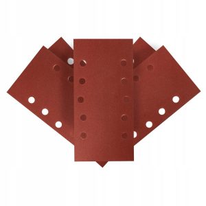 Papier ścierny na rzep 115x230mm K240 5szt otwory 204071 Papier ścierny na rzep 115x230mm K240 5szt otwory 204071