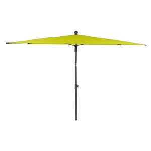 Parasol balkonowy prostokątny 2,1 x 1,4 m limonka PATIO 738269 Parasol balkonowy prostokątny 2,1 x 1,4 m limonka PATIO 738269