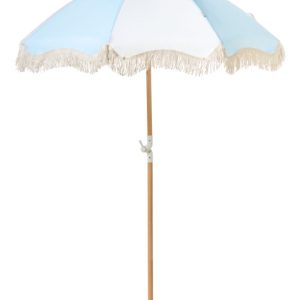 Parasol ogrodowy 155 cm MONDELLO Błękitny 736510 Parasol ogrodowy 155 cm MONDELLO Błękitny 736510